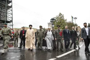 امیر سرتیپ جهانشاهی فرمانده نیروی زمینی ارتش در مراسم ازدواج دانشجویی دانشگاه افسری امام علی(ع) نیروی زمینی ارتش