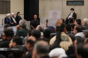 حضور و سخنرانی در مراسم عزاداری شهادت امام رضا علیه&zwnj;السلام