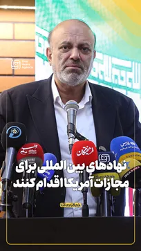 نهادهای بین‌المللی برای مجازات آمریکا اقدام کنند