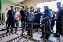 بازدید دانشجویان رشته مکانیک دانشگاه آزاد اسلامی شهرکرد از یک واحد صنعتی