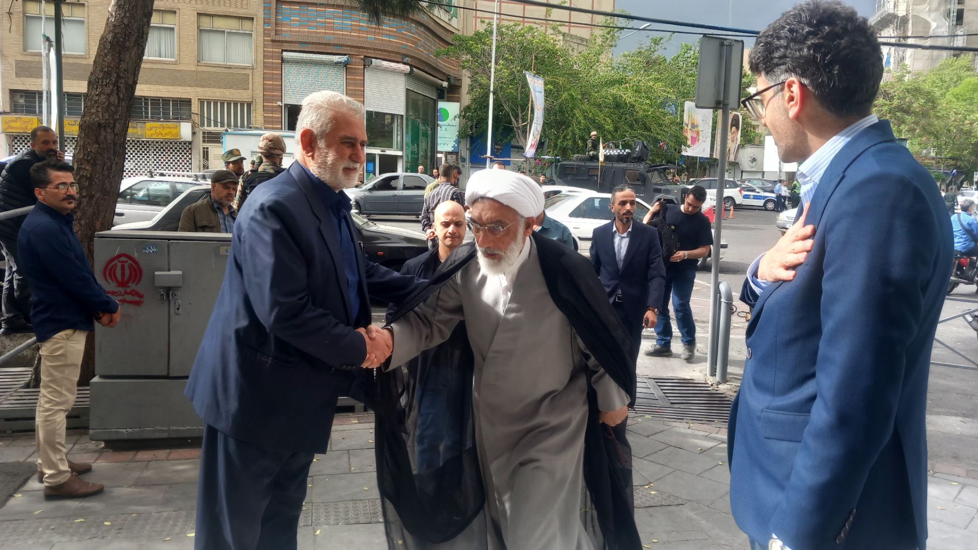 برگزاری مراسم گرامیداشت شهید علی لاریجانی + عکس