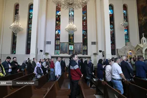 مراسم چهلم شهادت حضرت آیت الله امام سید علی خامنه&zwnj;ای در کلیسای سرکیس مقدس