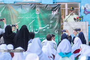 آغاز سال تحصیلی جدید با حضور فرمانده انتظامی تهران بزرگ