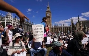 دستگیری 365 نفر از حامیان فلسطین توسط پلیس لندن