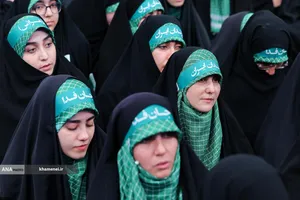 مراسم روز بسیج در حسینیه امام خمینی(ره)