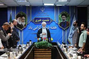 نشست خبری حجت الاسلام حمیدرضا ارباب سلیمانی معاون قرآنی وزیر فرهنگ و ارشاد اسلامی