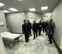 بازدید قائم مقام رئیس دانشگاه آزاد اسلامی از بیمارستان آریا