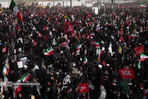 مراسم تشییع پیکر مطهر رهبر شهید انقلاب در قم