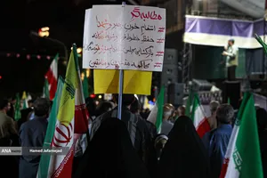 صدمین شب حماسه مردم خیابان پیروزی