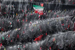 مراسم اقامه نماز بر پیکر امام شهید امت
