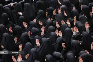 عزاداری ایام شهادت حضرت فاطمةالزهرا(س) با حضور رهبر معظم انقلاب