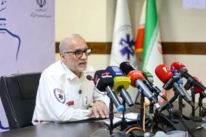 نشست خبری رئیس سازمان اورژانس کشور