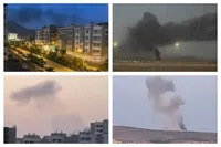 گزارش لحظه به لحظه آنا از حملات دشمن صهیونیستی به برخی استان‌ها