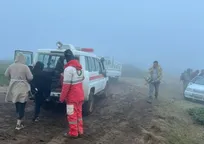 امدادرسانی هلال‌احمر به ۱۵ گرفتار در گل‌ولای جنگل ابر