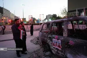 اجرای موسیقی آذری در میدان هفت تیر تهران