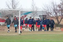 برف مانع دیدار تدارکاتی تیم امید و آلومینیوم شد