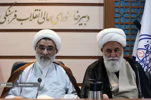 حج الاسلام علی اکبر رشاد و غلامحسین خسروپناه در جلسه شورای معین شورای عالی انقلاب فرهنگی