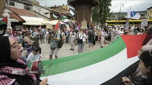 تداوم تظاهرات در کشورهای جهان در محکومیت سیاست گرسنگی دادن به مردم غزه