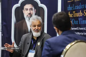 گفتگو با مهمانان خارجی آیین بدرقه آقای شهید ایران، رهبر شهید انقلاب
