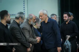 دکتر مجید مشکینی سرپرست معاونت تحقیقات، فناوری و نوآوری دانشگاه آزاد اسلامی در مراسم چهلمین روز شهادت دکتر محمدمهدی طهرانچی