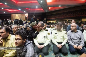 مراسم گرامیداشت سرلشکر شهید مهدی ربانی و سرلشکر شهید غلامرضا محرابی معاونان سابق اطلاعات و عملیات ستاد کل نیروهای مسلح