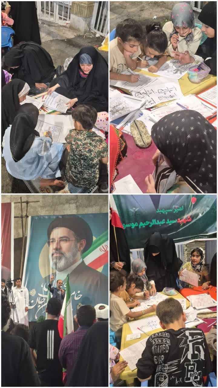 دیدار مسئولان شهرستان و دانشگاه آزاد اسلامی چابهار با خانواده شهیده مدرسه میناب 