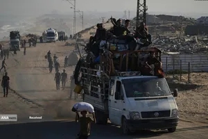 آوارگی اجباری ساکنان غزه