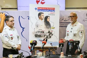 نشست خبری رئیس سازمان اورژانس کشور