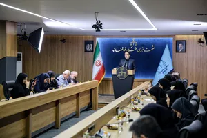 نشست خبری اصغر جهانگیر، سخنگوی قوه قضائیه