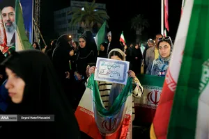  موج هفتادم حماسه حضور مردم شهر گرگان