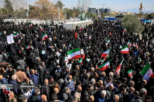 راهپیمایی مردم تهران در محکومیت حملات آمریکایی - صهیونیستی
