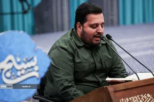 مراسم روز بسیج در حسینیه امام خمینی(ره)