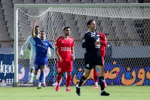 دیدارتیم های  استقلال و نساجی مازندران در هفته بیستم لیگ برتر فوتبال