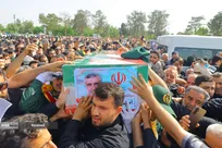 تشییع پیکر سردار شهید حاجی زاده