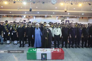 تشییع و تدفین پیکر مطهر بسیجی شهید حسین یوسفخانی