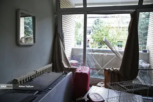 بازدید اصحاب رسانه از  خسارت وارده در دانشگاه شهید بهشتی