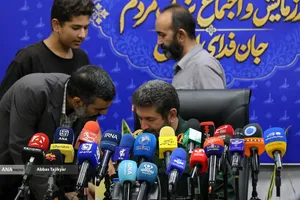 نشست خبری سردار حسن حسن زاده فرمانده سپاه تهران بزرگ