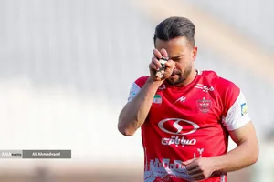 سروش رفیعی بازیکن تیم فوتبال پرسپولیس