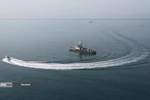 ورود شناور نیروی دریایی روسیه به رزمایش مرکب امداد و نجات دریای خزر ۲۰۲۵