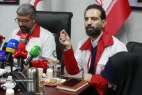 نشست خبری رئیس سازمان داوطلبان جمعیت هلال‌احمر