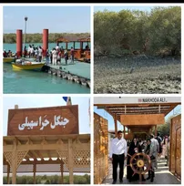 بازدید بهروز آذر از جزیره قشم