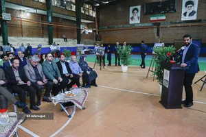سخنرانی مهدی قمی شهردا منطقه 11 در مراسم افتتاح 8 نیروگاه خورشیدی در شهر تهران