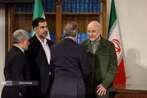 محمد باقر قالیباف رئیس مجلس شورای اسلامی در گرامیداشت روز کتاب و کتابخوانی و کتابداری