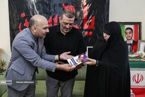 دیدار با خانواده نخبه شهید علی حیدرزاده