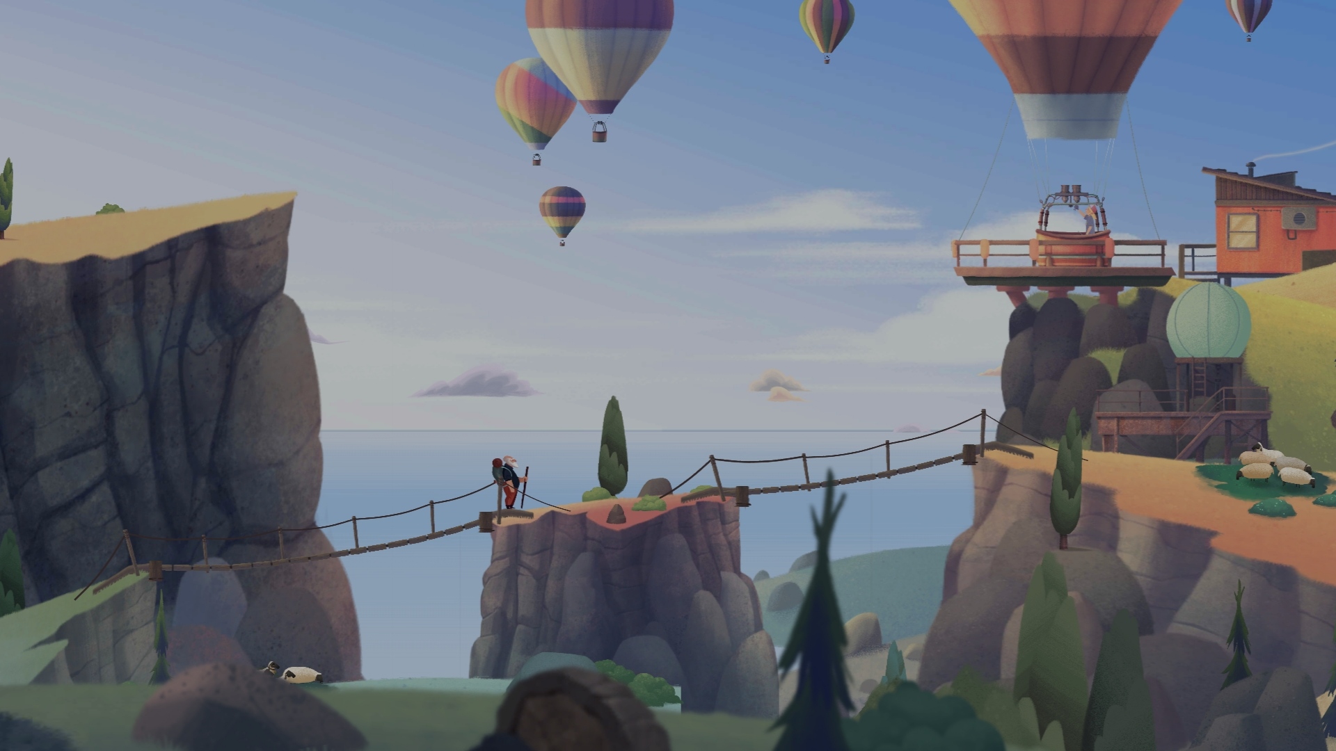 با این بازی سفر یک پیرمرد به دل طبیعت را تجربه کنید