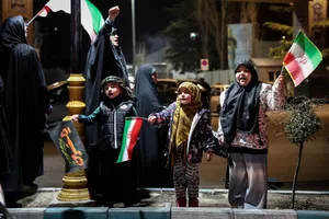 مراسم عزاداری در سوگ رهبر شهید انقلاب - میدان تجریش