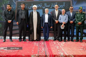  دکتر رنجبر زنگ آغاز سال تحصیلی را در لامرد به صدا درآورد 