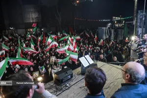 اجتماع مردمی در خونخواهی امام شهید امت - چهارراه کوکاکولا