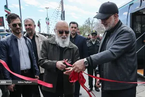 رونمایی از ۵۰ اتوبوس برقی جدید در تهران