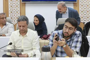 نشست خبری موسی&zwnj;الرضا حاجی&zwnj;بگلو، رئیس شورای عالی استان&zwnj;های کشور